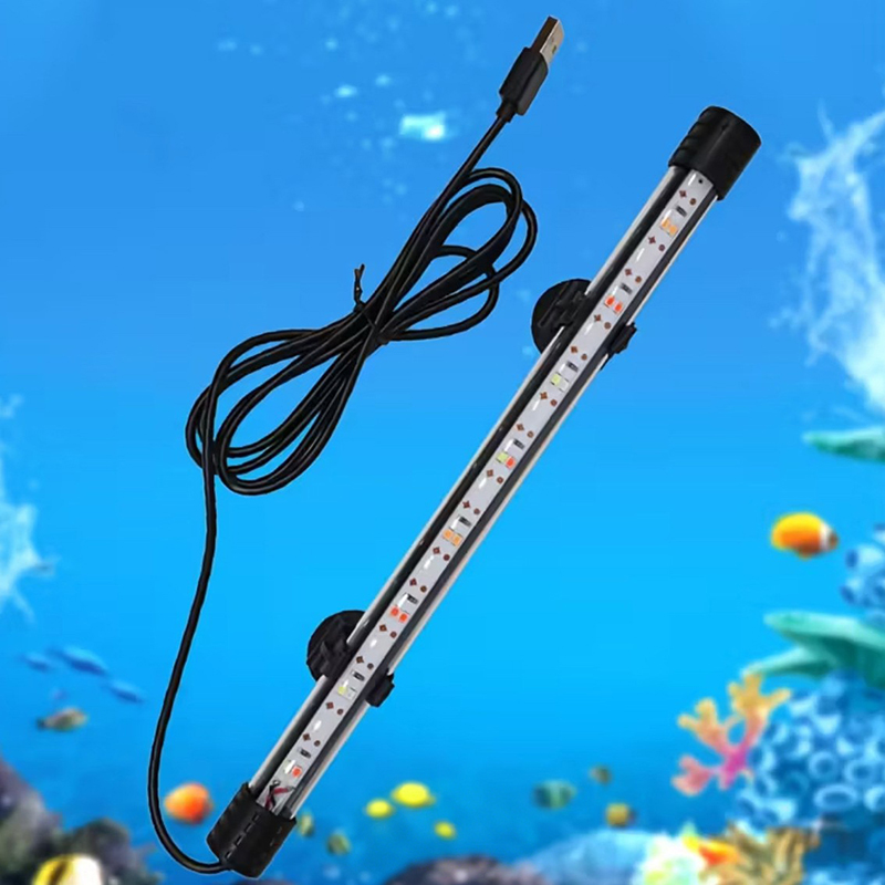 Aquarium Plant Substrate - ไฟ LED สำหรับตู้ปลาแบบเสียบ USB ขนาด 17-47