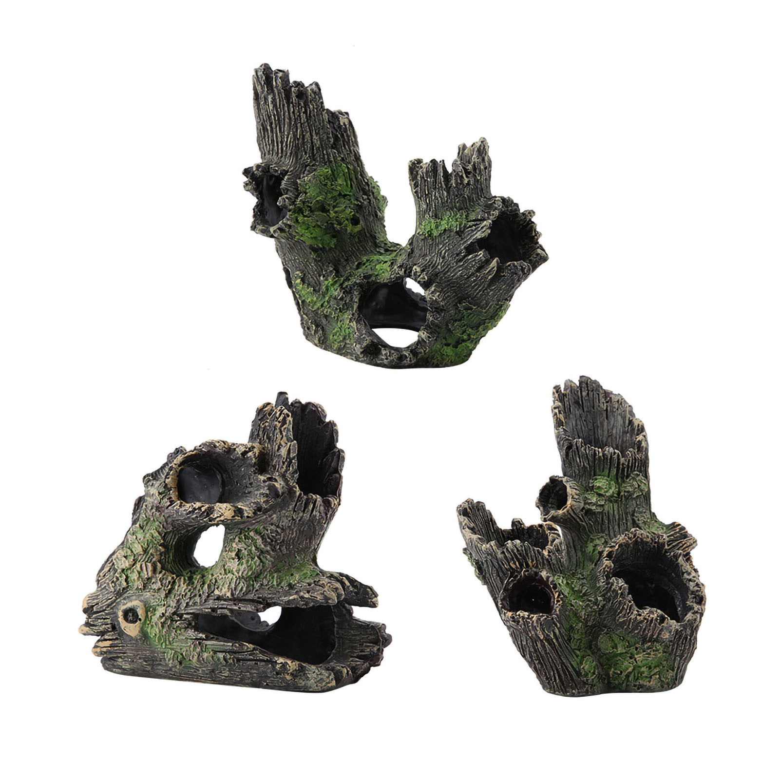 Aquarium Driftwood - พิพิธภัณฑ์สัตว์น้ํา Driftwood ตกแต่งเรซินประดิษฐ์ต้นไม้ Trunk สําหรับเครื่องประดับถังปลา