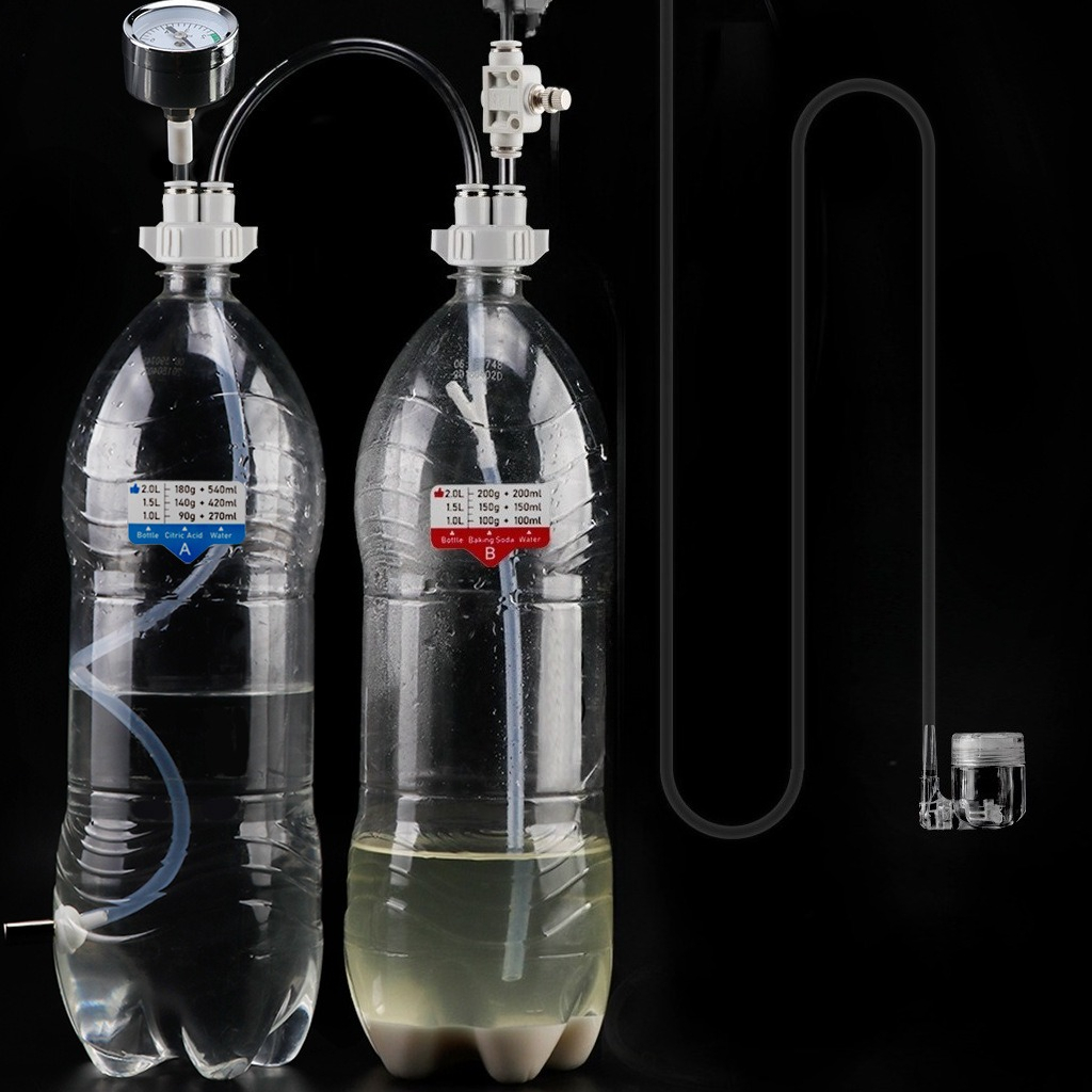 DIY CO2 วาล์ว Diffuser Aquariu - Aquarium Liquid Carbon บทวิจารณ์และราคา