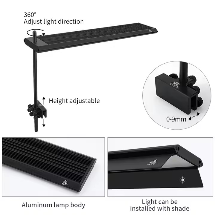 WEEK AQUA S Series RGB+UV ไฟตู - Live Plant Aquarium บทวิจารณ์และราคา