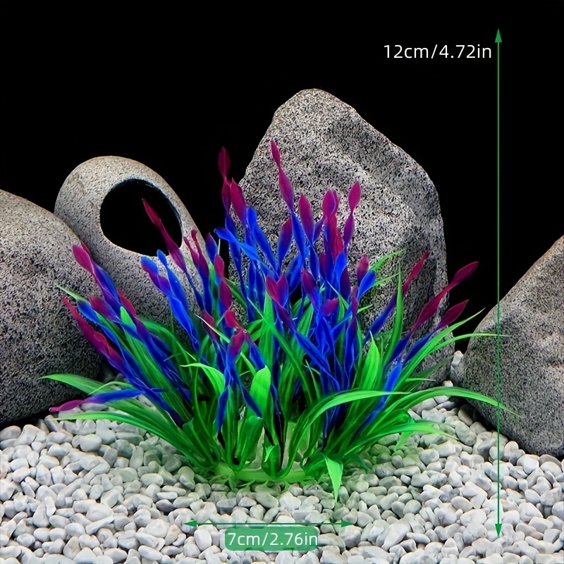 ตกแต่งตู้ปลา ต้นไม้พลาสติกประด - Aquarium Plants Live บทวิจารณ์และราคา