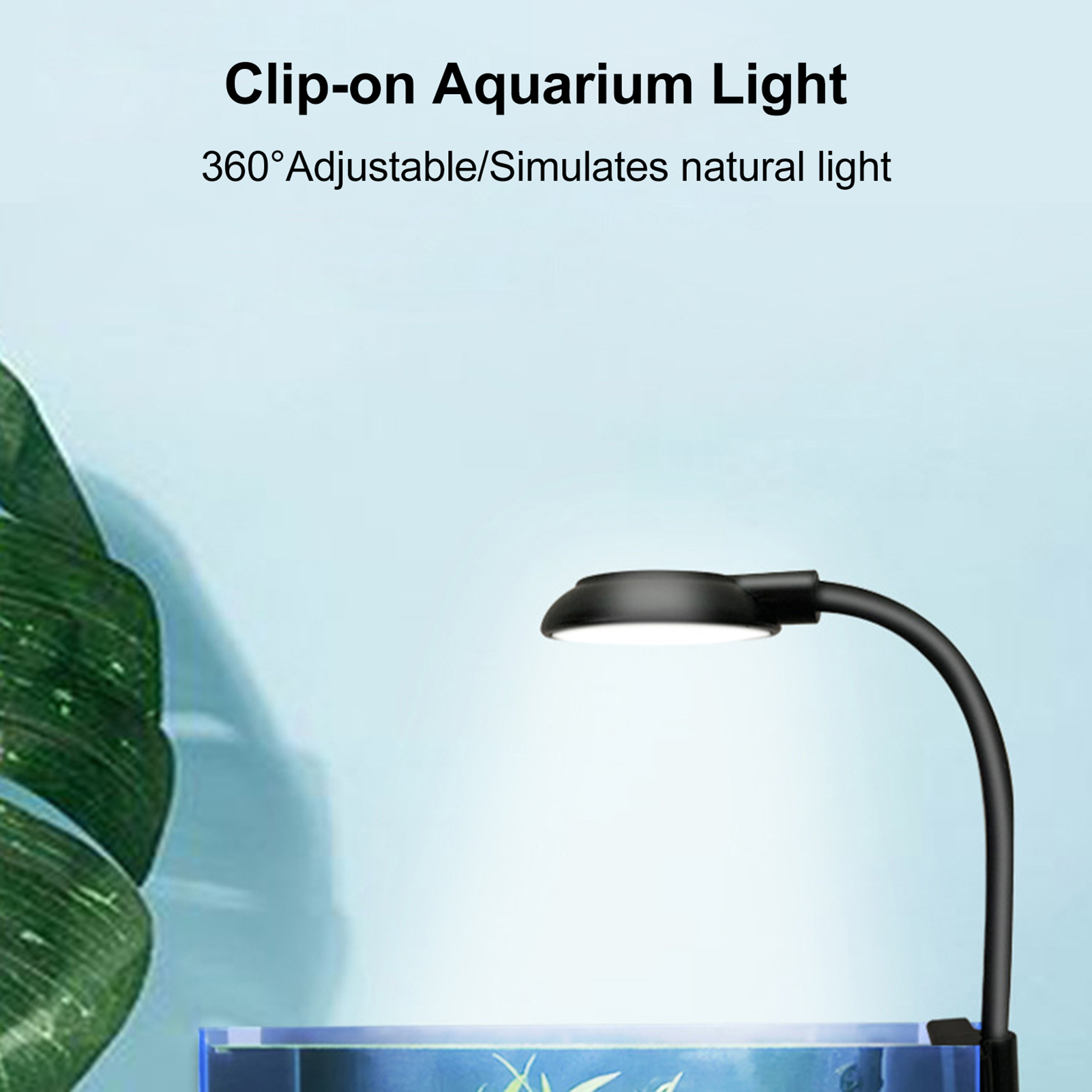 โคมไฟหนีบปลา โคมไฟสำหรับต้นไม้ - Aquarium Plant Light บทวิจารณ์และราคา