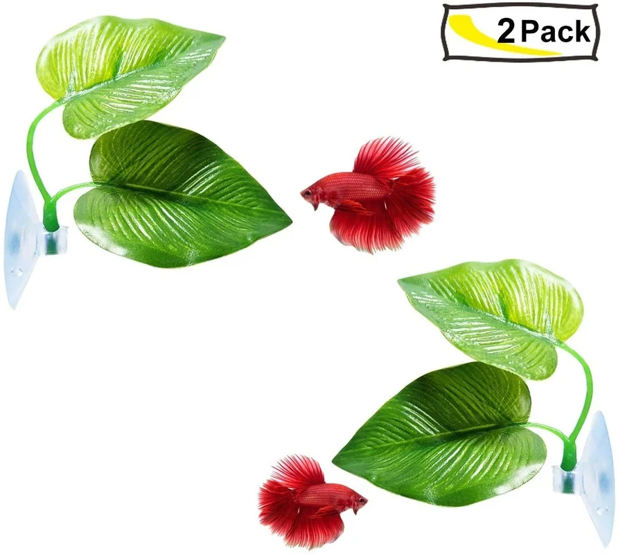 เปลญวนใบปลา Betta จําลองที่อยู - Aquarium Moss บทวิจารณ์และราคา