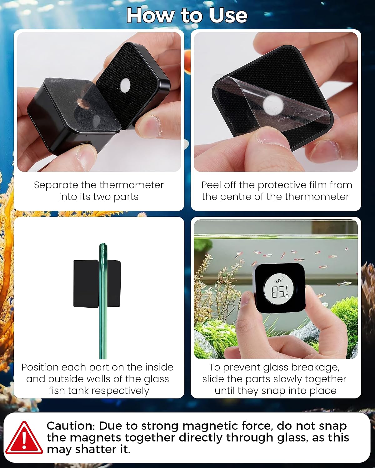 เครื่องทำความสะอาดตู้ปลาแบบแม่ - Planted Aquarium Cleaning บทวิจารณ์และราคา