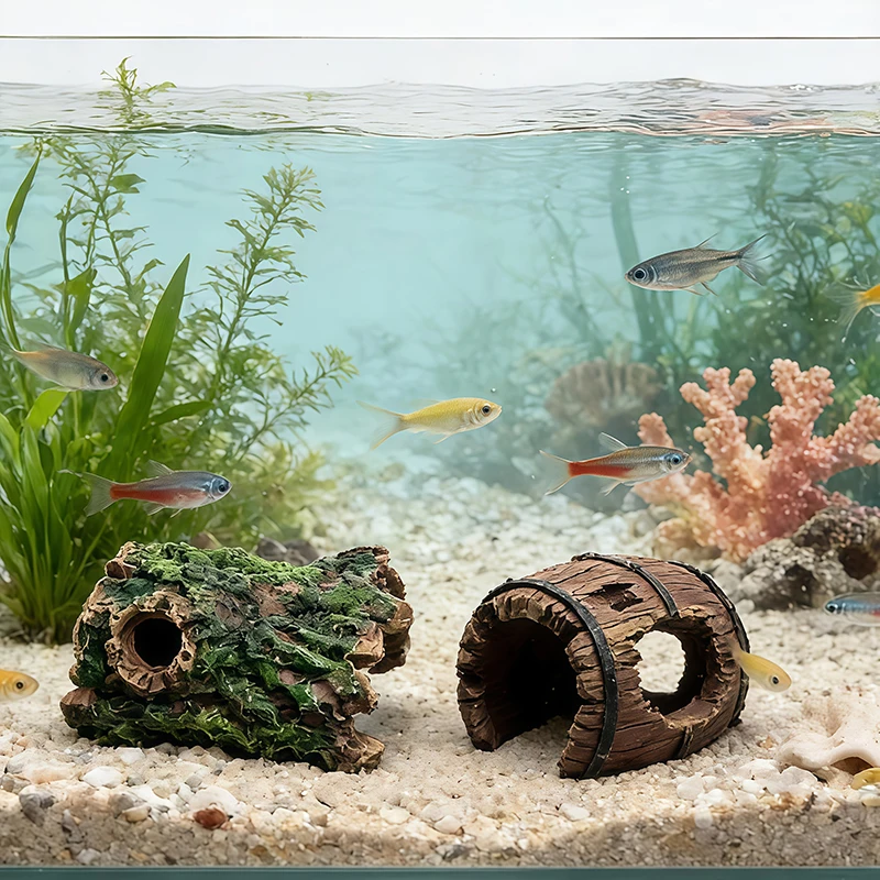 ชุดตกแต่งตู้ปลาเรซิ่น 3 ชิ้น ถ - Aquarium Moss บทวิจารณ์และราคา