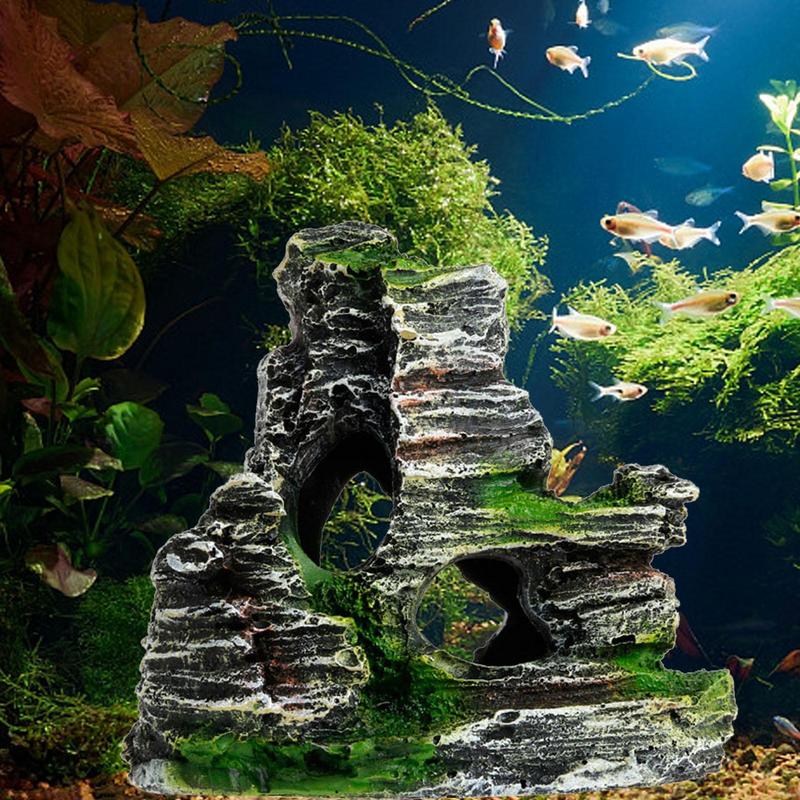พิพิธภัณฑ์สัตว์น้ําหินทรายตกแต - Aquarium Moss บทวิจารณ์และราคา
