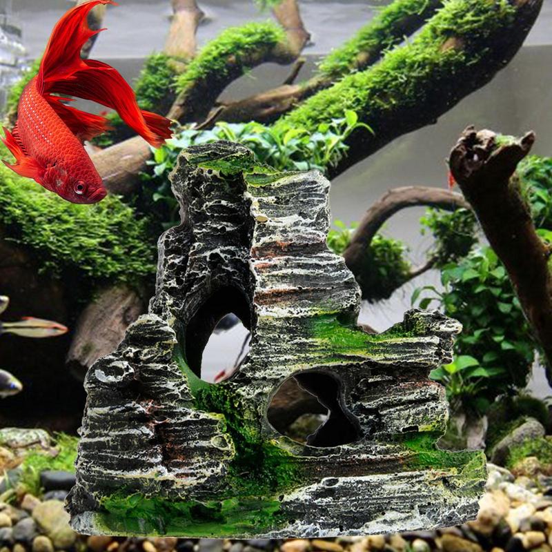พิพิธภัณฑ์สัตว์น้ําหินทรายตกแต - Aquarium Moss บทวิจารณ์และราคา