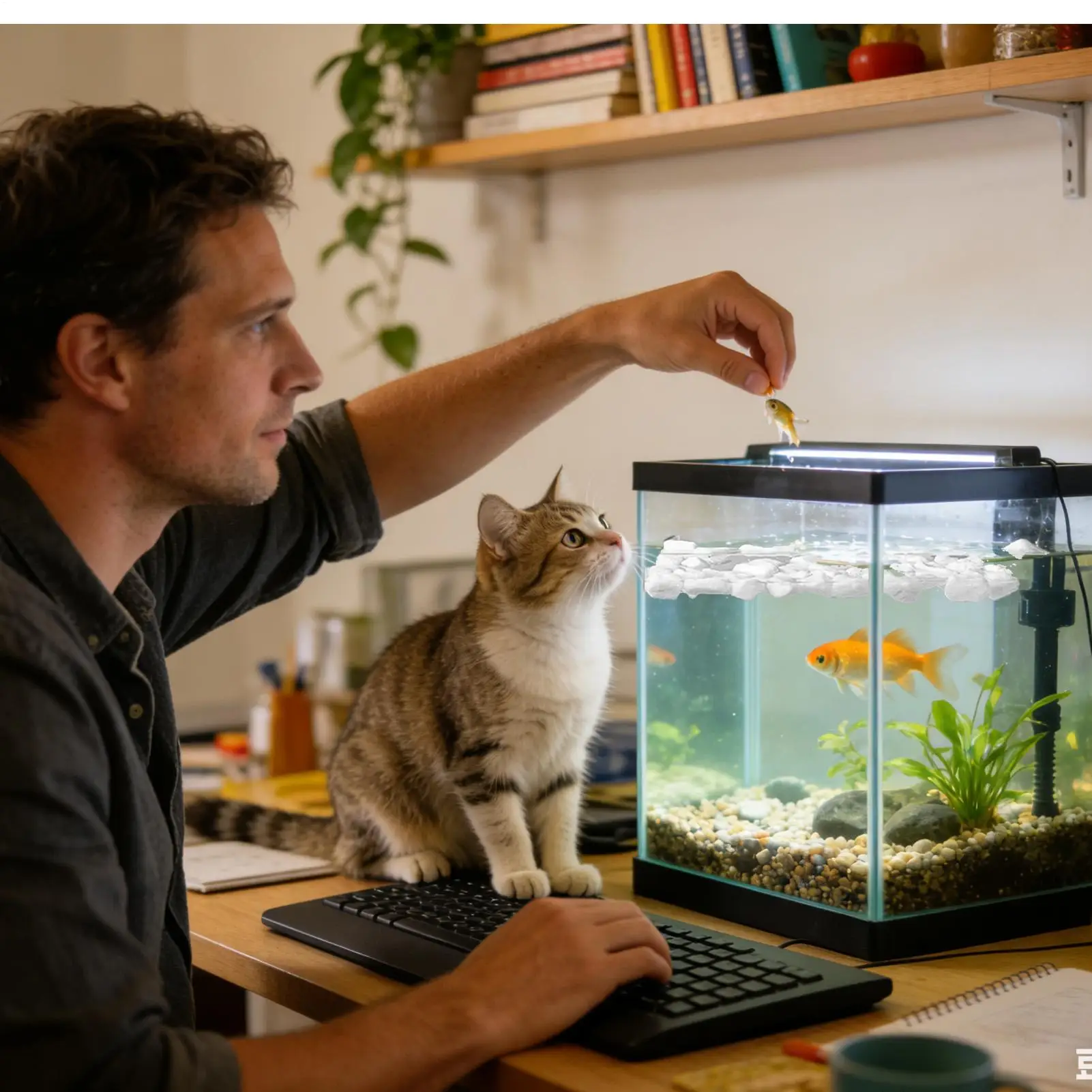 ใยกรองสำหรับตู้ปลา ช่วยขจัดสิ่ - Aquarium Planted Tank Filter บทวิจารณ์และราคา