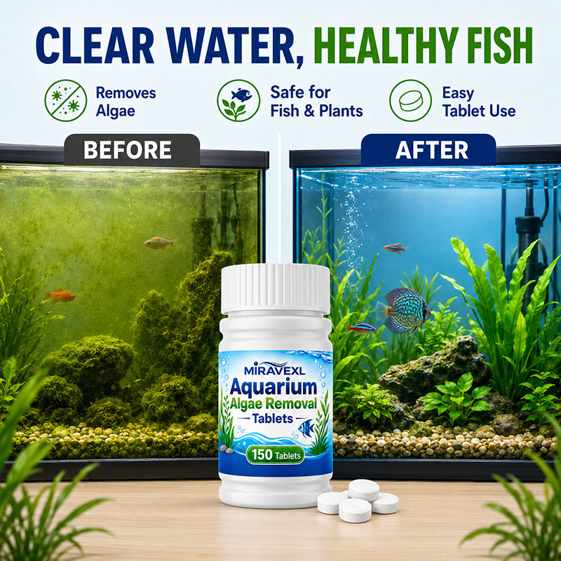 เม็ดกำจัดตะไคร่น้ำในตู้ปลา MIR - Aquarium Liquid Carbon บทวิจารณ์และราคา