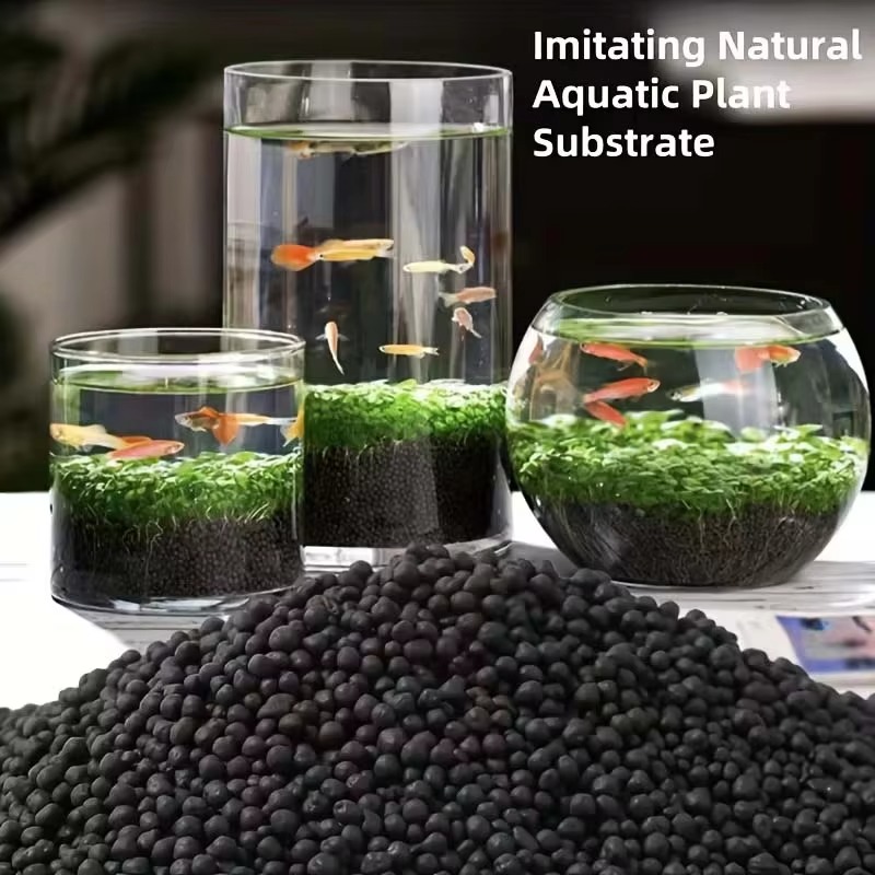 ดินรองพื้นตู้ปลาสีดำ สำหรับพืช - Aquarium Plant Substrate บทวิจารณ์และราคา