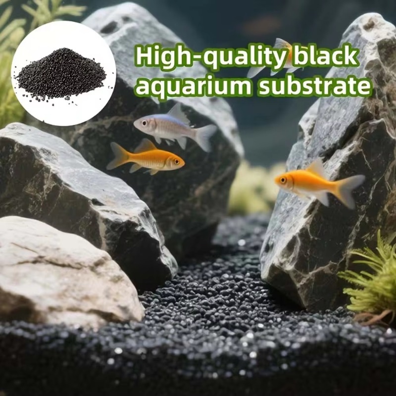 ดินรองพื้นตู้ปลาสีดำ สำหรับพืช - Aquarium Plant Substrate บทวิจารณ์และราคา