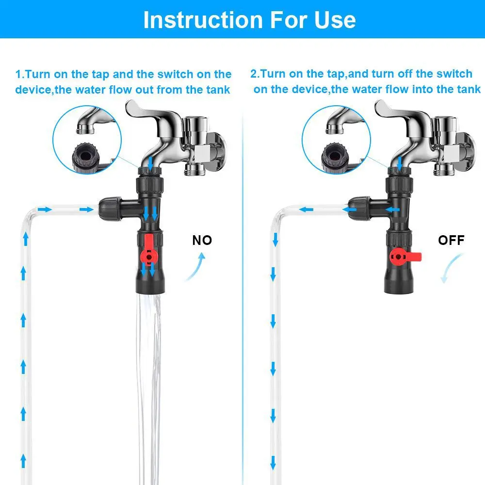 เครื่องเปลี่ยนน้ำตู้ปลา ปั๊มเป - Planted Aquarium Cleaning บทวิจารณ์และราคา
