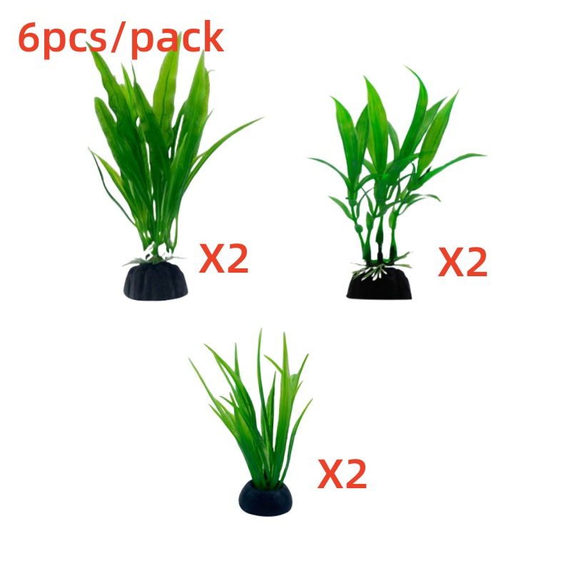 ชุดต้นไม้ประดับตู้ปลา 6 ชิ้น ข - Aquarium Moss บทวิจารณ์และราคา